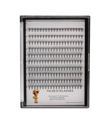 Bodermincer Large Box 200pcs 10D 8-16mm Mixed Professional Makeup Cluster Individual Eye Lashes - False Eyelashes - Buy Online on GoSupps.com
