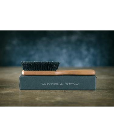 ZilberHaar Beard Brush - Stiff Boar Bristles for Men - Promotes Growth, Straightens, and Softens - Ideal for Beard Kits - Buy Online on GoSupps.com