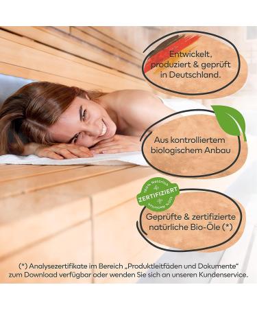Premium Woodfjord Sauna Infusion Set - 4 Organic Fragrances & Oils for Authentic Sauna Experience - 100ml Bio Aktiv Sauna Air Test Set - Buy Online on GoSupps.com