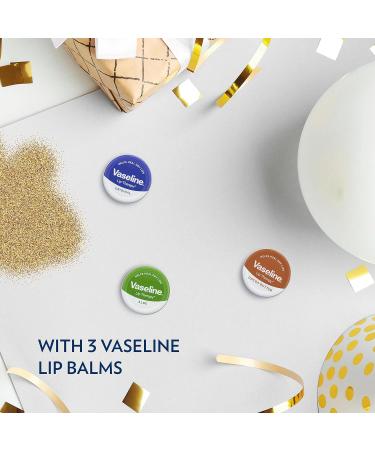 Vaseline Luscious Lips Explorer Kit - 3 Lip Balms for Beautiful Healthy Lips - 2023 Gift Set - Buy Online on GoSupps.com