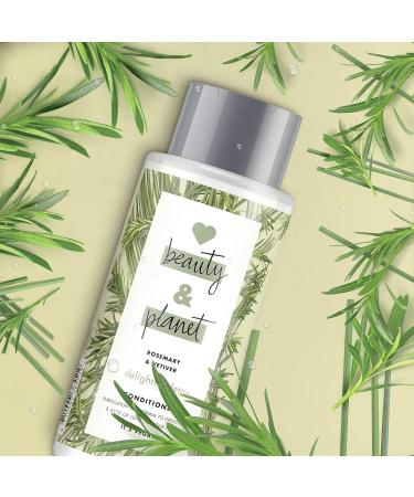 Love Beauty and Planet Delightful Detox Conditioner for Normal to Oily Hair Rosemary and Vetiver Free 400ml - Buy Online on GoSupps.com