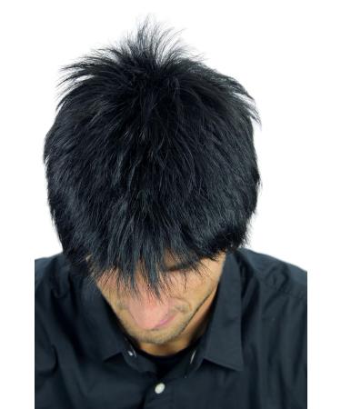 WIG ME UP WL-3058-1 Men's Short Black Wig - Stylish Strands for a Trendy Look | International Shipping Available - Buy Online on GoSupps.com