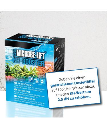 Microbe-Lift KH Booster - Enhance Carbonate Hardness for Freshwater & Saltwater Aquariums - 500g Multi-Color Solution - Buy Online on GoSupps.com