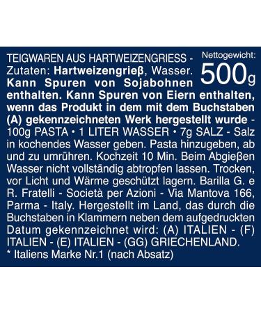 Buy Barilla Pasta Farfalle n. 65 - Bulk Pack of 10 (10 x 1 kg) - Authentic Italian Quality Worldwide Shipping - Buy Online on GoSupps.com