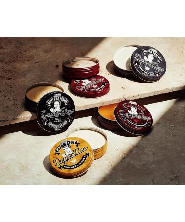 Dapper Dan Sea Salt Spray 200ml & Deluxe Pomade 100ml Set for Men | Textured Matte Finish & Medium Hold with Shine - Buy Online on GoSupps.com