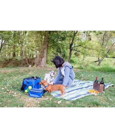 Armarkat CL101B Dog Travel Bag with Food Carriers | Portable Pet Travel Organizer - Buy Online on GoSupps.com