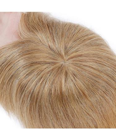 12" SEGO Hair Toppers with Fringe for Thinning Hair Women Real Hair #27 Dark Blonde Remy Human Hair One Piece Clip in Hair Extension 150% Density Hairpieces Toupee (35g) - Buy Online on GoSupps.com