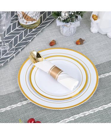 Vplus 150 Pack Disposable Guest Towels - Soft & Absorbent Paper Hand Towels for Bathroom, Kitchen, Parties - Decorative Linen Feel Napkins - Ideal for Dinners, Weddings, Christmas Party - Silver - Buy Online on GoSupps.com