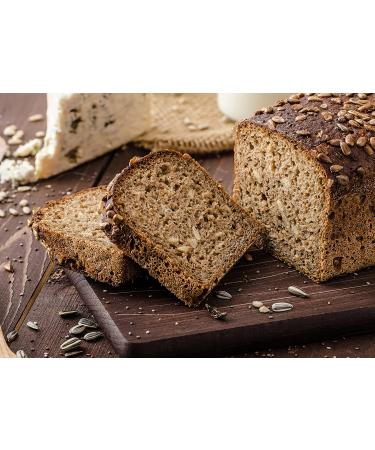 Organic Cracked Rye Berries 1 Pound - Non-GMO | Raw Vegan Kosher Bulk | Great for Cereal & Porridge | High Fiber & Protein | Broken Whole Grain - Buy Online on GoSupps.com