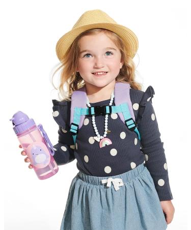 Skip Hop Narwhal Toddler Sippy Cup with Straw - 13 oz Zoo Straw Bottle - Buy Online on GoSupps.com