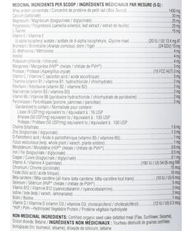 Flora Health BiologicVET BioVITES Complete Multi-Nutrient - Vitamins Minerals & Enzymes for Dogs and Cats Prebioitc Lignans Magnesium Taurine 1600g Powder 1600 g (Pack of 1) - Buy Online on GoSupps.com