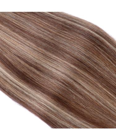Tape In Hair Extensions - #4/24 Scenished - 40cm - 100% Remy Real Hair - 40 Bricks (4cm Wide - 2.5g) - Tresse by Novon Hair Extensions - International Shipping Available - Buy Online on GoSupps.com
