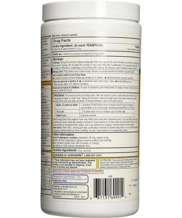 Equate Daily Fiber Powder 29 Oz - 114 Ct, Multi-Benefit Formula - Buy Online on GoSupps.com