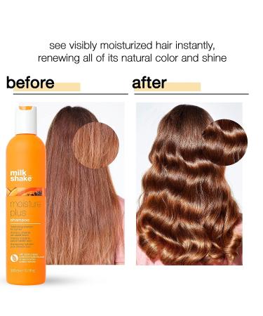 Milkshake Moisture Plus Hydrating Shampoo 10.1 Fl Oz - for Dry Hair - Buy Online on GoSupps.com