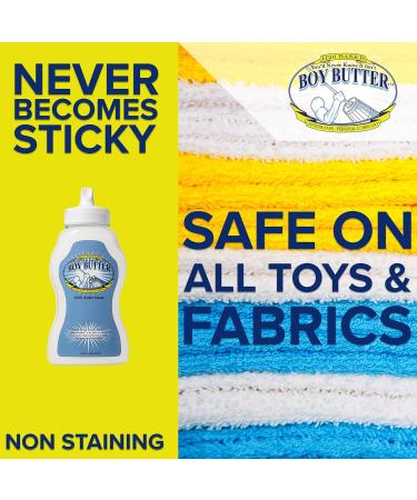 Boy Butter H2O Formula Water Based Lubricant Personal Lubricants for Privacy with Vitamin E and Shea Butter Non-Sticky Washable and Clear Non-Staining Lube Made in the USA 9oz H2O 266 ml (Pack of 1) - Buy Online on GoSupps.com