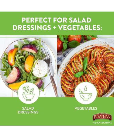 Pompeian Gourmet Organic Balsamic Vinegar 16 FL. OZ. - Ideal for Dressings, Marinades & Vegetables - Non-Allergenic, Non-GMO - Buy Online on GoSupps.com