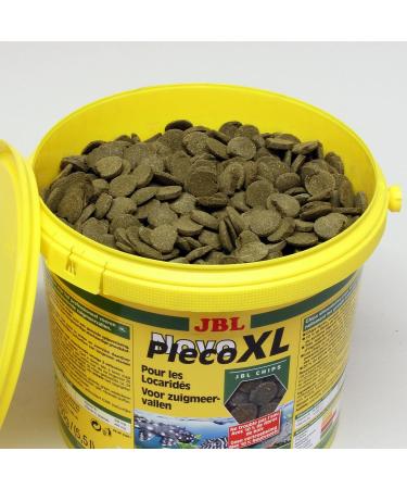 JBL NovoPleco XL 30343 - Complete Food for Large Sucker Catfish | 5.5L Tablets for 15-40 cm Fish Size - International Shipping Available - Buy Online on GoSupps.com