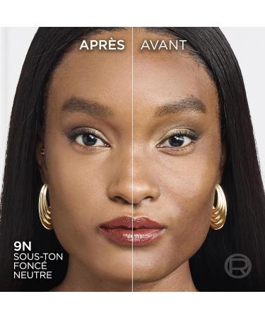  L'Oreal Paris L'Or al Paris True Match Foundation - 9N - Natural Coverage Foundation with Hyaluronic Acid and SPF 16 - 30 ml - Vegan - Buy Online on GoSupps.com