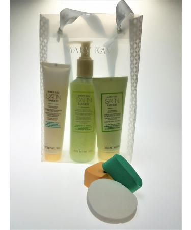  Mary Kay White Tea & Citrus Satin Hands Shea Butter and Cream Exfoliating Care Set - Buy Online on GoSupps.com