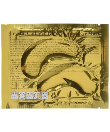 30 Pairs Wholesale 24k Gold Crystal Collagen Eye Masks - Anti-Aging Dark Circle & Puffiness Treatment - Buy Online on GoSupps.com