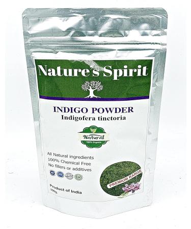 Premium Indigo & Henna Powder 2 x 100g - Natural Hair Dye for Dark Brown to Black Shades - Buy Online on GoSupps.com