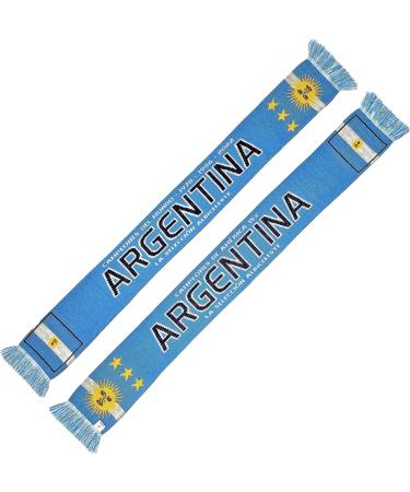 Argentina Soccer Knit Scarf - 2022 Champions | Euroscarves - Buy Online on GoSupps.com
