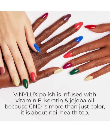 CND Vinylux Longwear Coral Nail Polish - Gel-like Shine Chip Resistant 0.5 Fl Oz Tropix - Buy Internationally - Buy Online on GoSupps.com