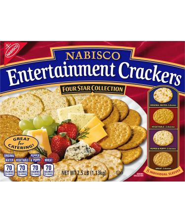 Nabisco Entertainment Crackers Four Star Collection 40 Ounce - Premium Assorted Snack Variety - Buy Online on GoSupps.com
