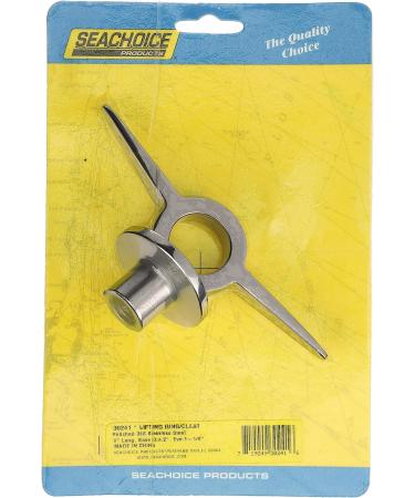 Seachoice 316 Stainless Steel Lifting Ring w/Cleat 6 Long - 1-1/8 Diameter Eye - Chrome - Buy Online on GoSupps.com