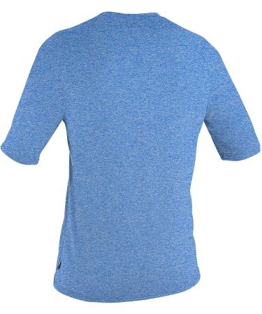 O'Neill Kids' Youth Hybrid UPF 50+ Short Sleeve Sun Shirt - Brite Blue, Size 14 - Buy Online on GoSupps.com