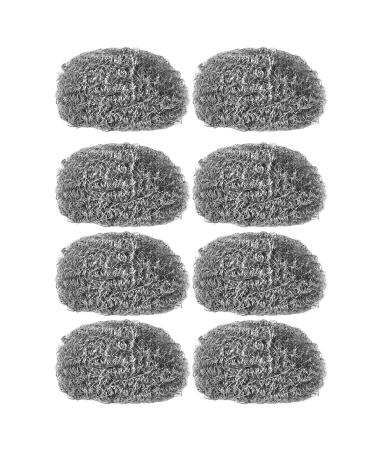 20Pcs Stainless Steel Scourer Scrubber Metal Scouring Pads KitcheCleaning Tool TS183 for Kitchens Bathroom and More Kitchenware