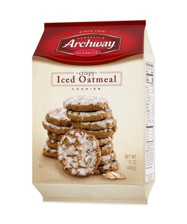 Archway Homestyle Cookies Crispy Bites Iced Oatmeal - Delicious Crunchy Treats - Buy Online on GoSupps.com