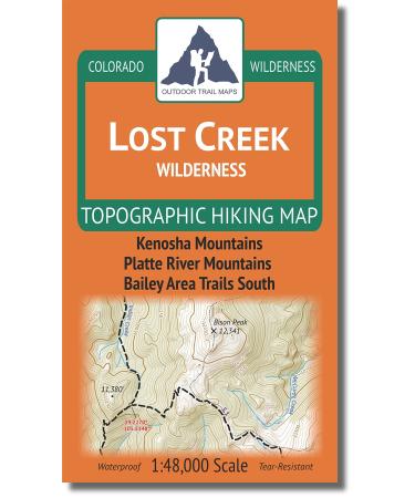 Outdoor Trail Maps LLC Lost Creek Wilderness - Colorado Topographic Hiking Map (2018)