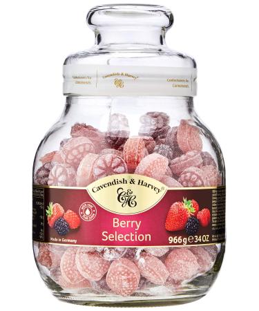 Cavendish & Harvey Mixed Berry / Berry Selection Hard Candies Jar - 996g