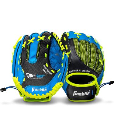 Franklin Sports Teeball Glove - Youth Left & Right-Handed Fielding Gloves - Neo-Grip Synthetic Leather - 22.9 cm - Ready to Play - Buy Online on GoSupps.com