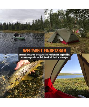 FAR-OUT Survival Fishing Set | Compact Outdoor Bushcraft Mini Fishing Kit | Best International Shipping - Buy Online on GoSupps.com