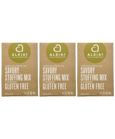 Aleia's Gluten Free Foods Savory Stuffing Mix 10oz - Pack of 3 | Gourmet GF Blend - Buy Online on GoSupps.com