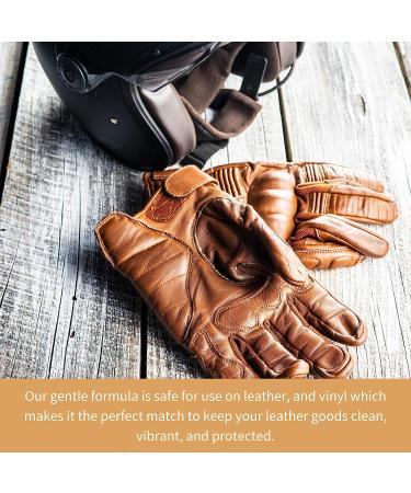 Furniture Clinic Leather Cleaner | Car Interiors, Furniture, Shoes, Bags | Removes Dirt & Grime | 8.5oz 250ml - Buy Online on GoSupps.com