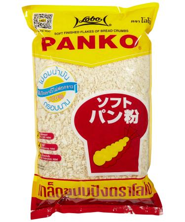 Lobo Japanese bread crumbs panko 1 kg, pack of 6 x 1 kg)