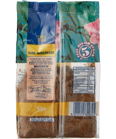 Tate + Lyle Fairtrade Dark Muscovado Cane Sugar 500g - Premium Quality - Buy Online on GoSupps.com