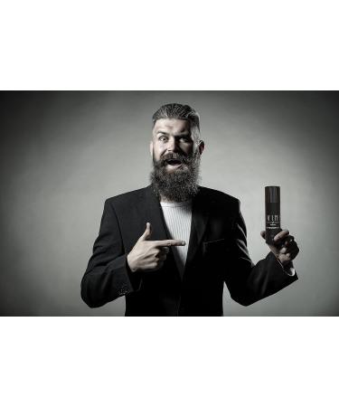 Natural Hair & Beard Treatment Serum | Non-Greasy Leave-In for Hair Growth & Repair | Gluten Free Paraben Free Sulfate Free | Argan & Jojoba Oil - Buy Online on GoSupps.com