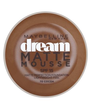 Maybelline Dream Matte Mousse 070 Cocoa 18ml 051 Caramel Beige 18 ml (Pack of 1) - Buy Online on GoSupps.com