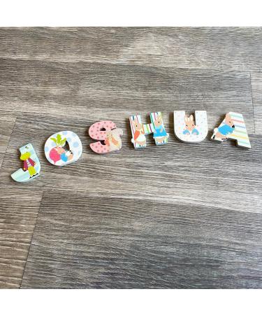 Peter Rabbit Wooden Letter P by Orange Tree Toys - Animal Alphabet for Personalized Baby Name Toy Box, Door, Wall Decor - Nursery Decor for Boys and Girls - Buy Online on GoSupps.com