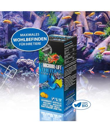 Microbe Lift Therapy 118ml | 100% Biological Bacteria for Fish | Promotes Growth & Vitality | Reduces Illness in Aquariums - Buy Online on GoSupps.com