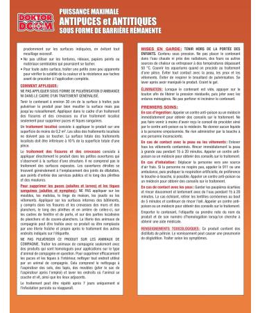 Doktor Doom Maximum Strength Residual Barrier Tick & Flea Killer 515g - Buy Online on GoSupps.com