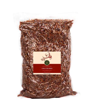 US-FARMERS Natural Premium Quality Chili Crushed Red Pepper (5lb) 5 Pound (Pack of 1)