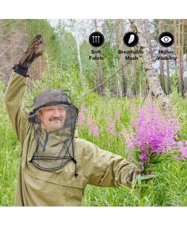 Complete Mosquito Net Suit with Hood, Face Cover, Pants, Gloves & Storage - Repellent Clothing for Outdoor Activities - Buy Online on GoSupps.com