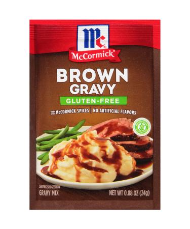 McCormick Gluten Free Brown Gravy Mix, 0.88 oz - Buy Online on GoSupps.com