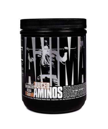 Animal Juiced Aminos - 6g Bcaa/eaa Matrix Plus 4g Amino Acid Blend for Recovery and Improved Performance, Peach Mango, 30 Count Peach Mango BCAA + EAA