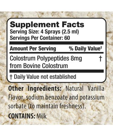 Nutrasumma Organic Colostrum Supplement 5oz - High PRPS & IgG for Immune Support (Vanilla) - Buy Online on GoSupps.com
